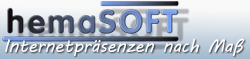 Maßgeschneiderte Internetpräsenzen hemaSOFT
